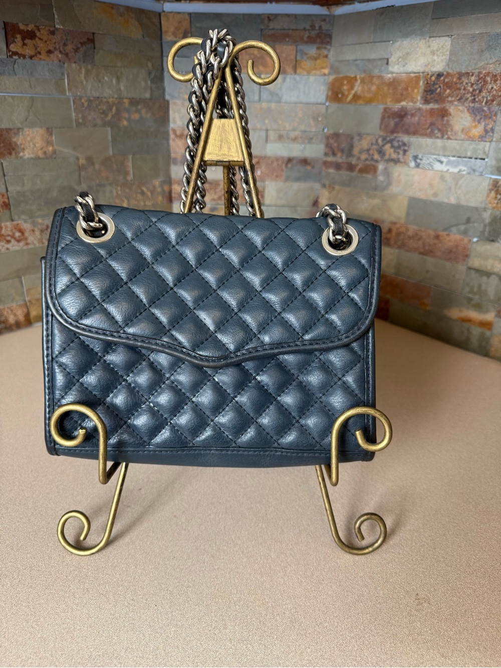 Rebecca Minkoff Mini Quilted Affair Leather Crossbody Bag